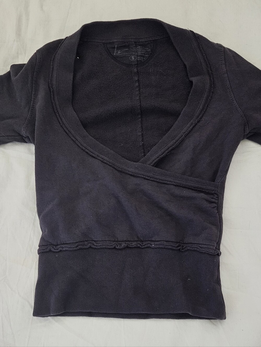 Y2k Wrap Sweater